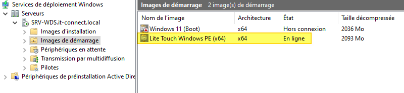 MDT avec Windows Server 2022 - Générer LiteTouch - Etape 7