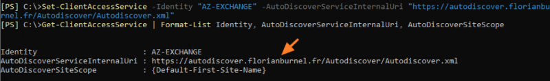 Exchange - Set-ClientAccessService - Autodiscover