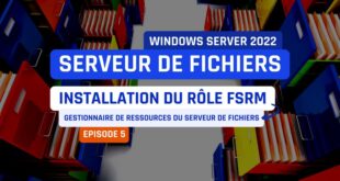 Installer FSRM Windows Server 2022