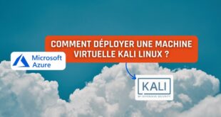 Créer VM Kali Linux - Azure