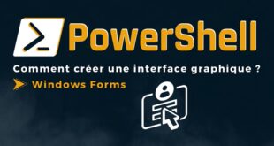 powershell créer une interface graphique windows forms