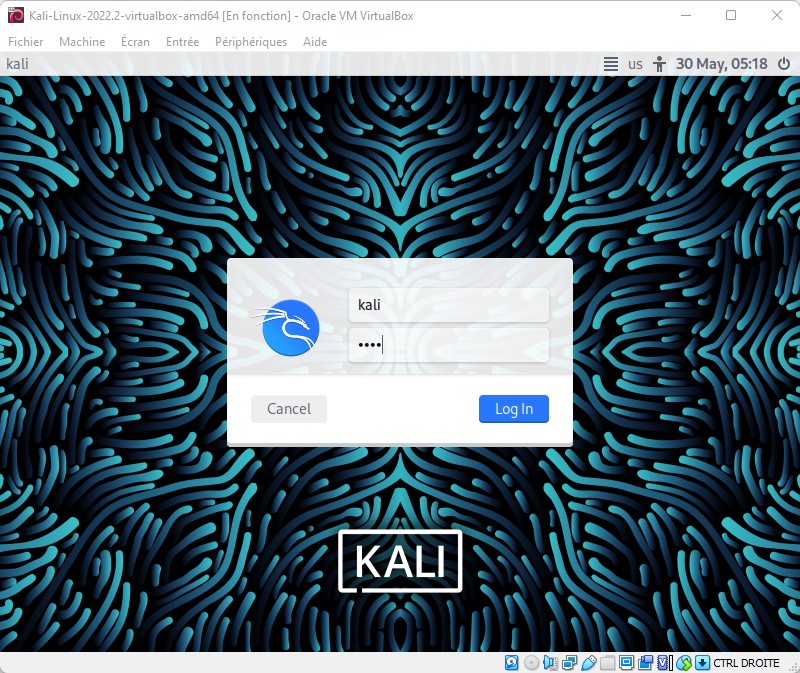 Kali Linux VirtualBox