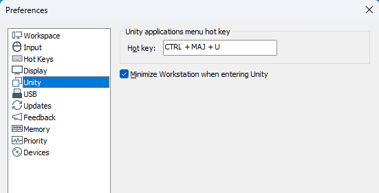 VMware Workstation ou Player - Mode Unity - Etape 8