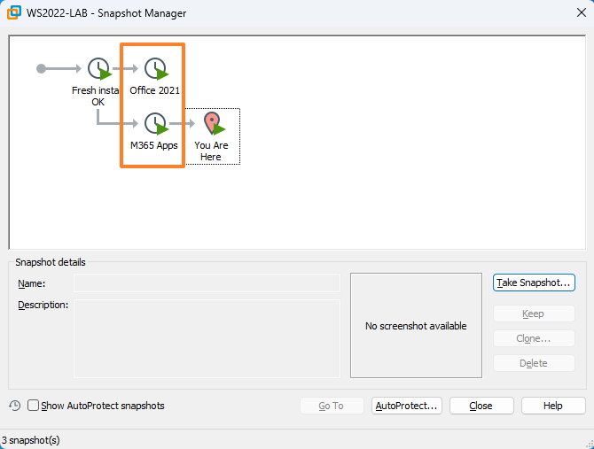 VMware Workstation Pro - Tutoriel - Snapshot - 7