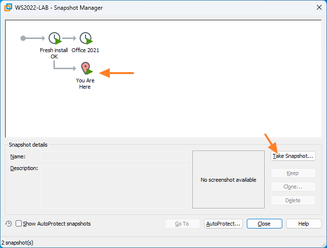 VMware Workstation Pro - Tutoriel - Snapshot - 6