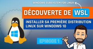 Installer WSL 2 sur Windows 10