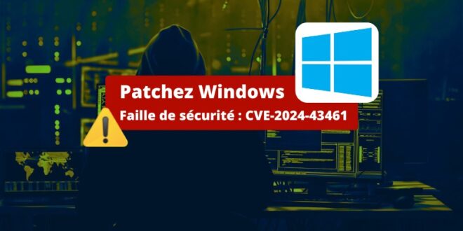 Faille Windows - CVE-2024-43461