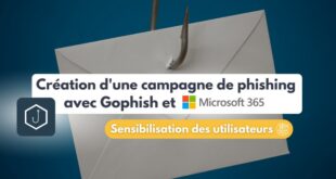 création d'une campagne de phishing avec Gophish et Microsoft 365