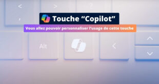 Windows 11 - Personnaliser touche Copilot du clavier