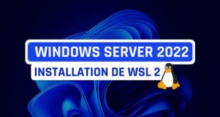 Comment installer WSL 2 sur Windows Server 2022 ?