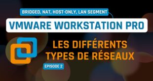 VMware Workstation Pro - Les types de réseaux