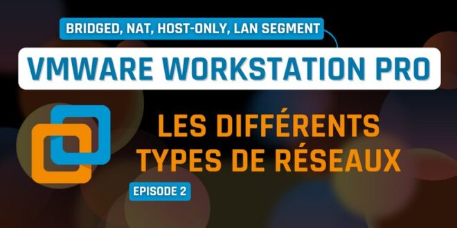 VMware Workstation Pro - Les types de réseaux