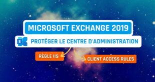 Désactiver les accès externes au Centre d’administration Exchange