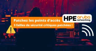 HPE Aruba - Point accès WiFi - Vulnérabilités septembre 2024