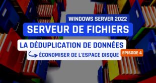 Windows Server 2022 - Déduplication de données