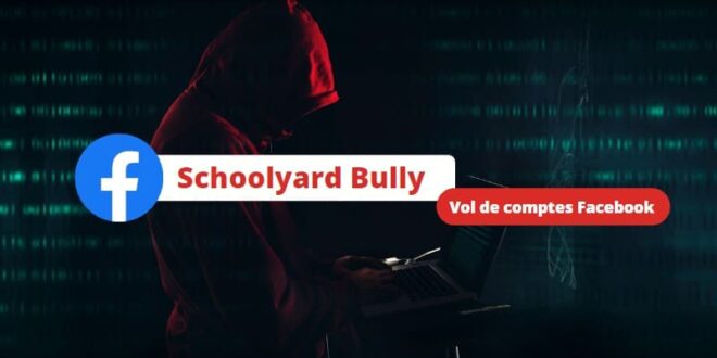 Vol de comptes Facebook - Schoolyard Bully - 2022