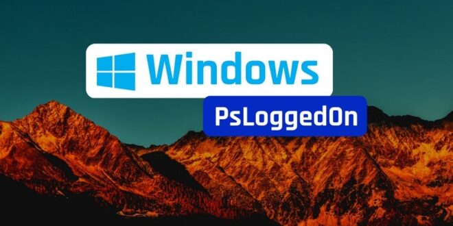 PsLoggedOn Windows