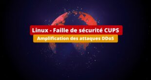 Linux - Faille de sécurité CUPS - Attaque DDoS