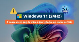 La mise à jour Windows 11 24H2 génère un cache de près de 9 Go