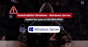 Windows Server - Exploit PoC pour la CVE-2024-43532