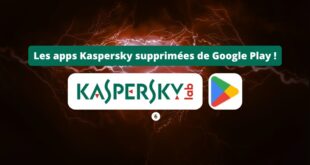 Les apps Kaspersky supprimées de Google Play