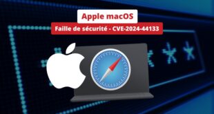 Apple macOS - Faille de sécurité - CVE-2024-44133